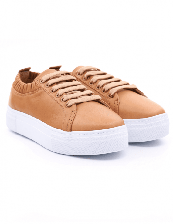 SNEAKERS DONNA WAVE 28086 COCONUT IN PELLE