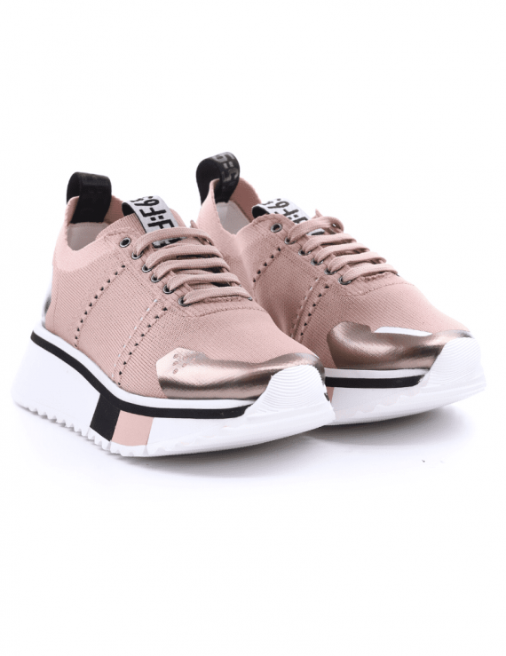 SNEAKERS DONNA FABI F7936 TAUPE V18 IN TESSUTO