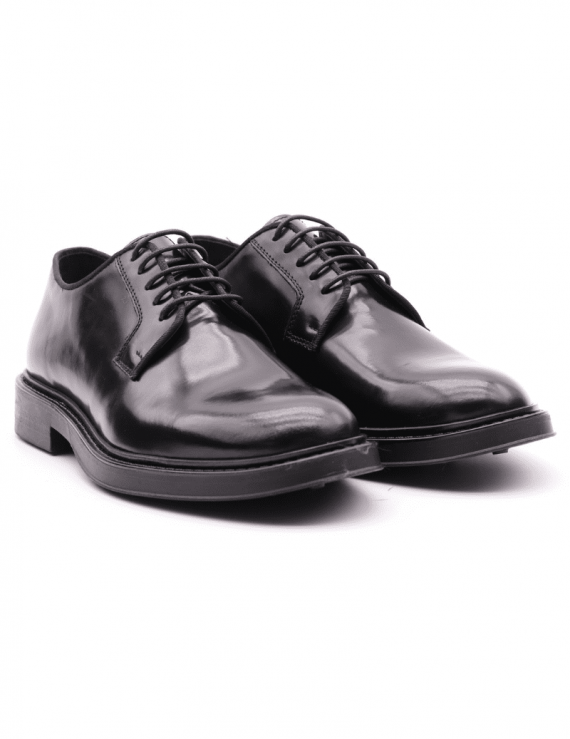 stringata uomo exton 278 nero in pelle