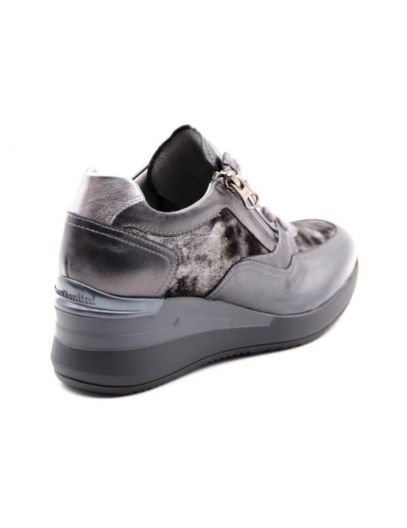 Nero Giardini I308370D Sneakers Donna in Pelle - Nero 35 : MainApps:  : Moda